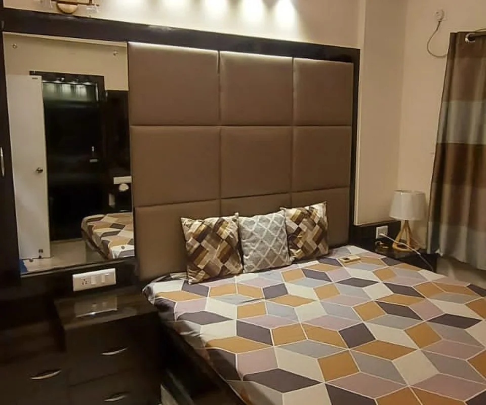 Bed and wardrobe design