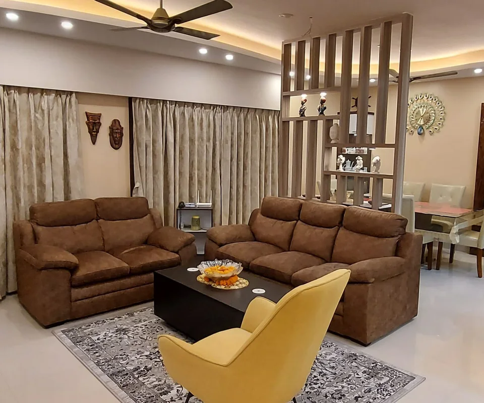Warm living lounge