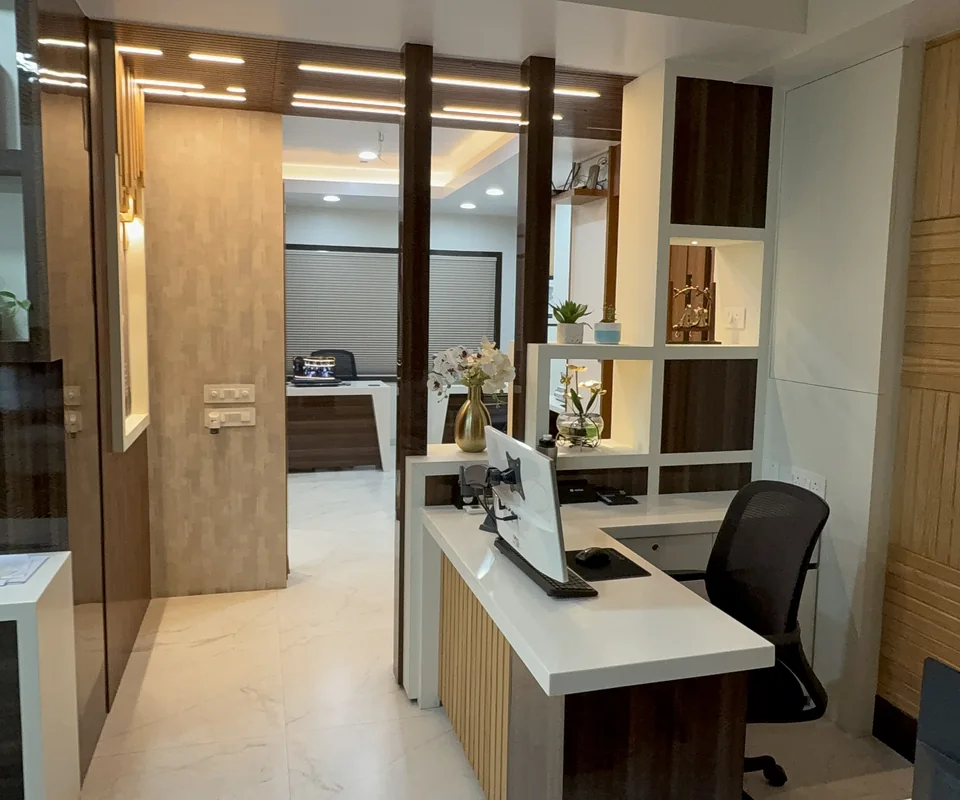 Office lounge perspective