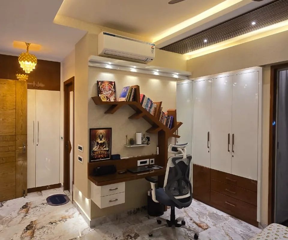 Workspace within the home