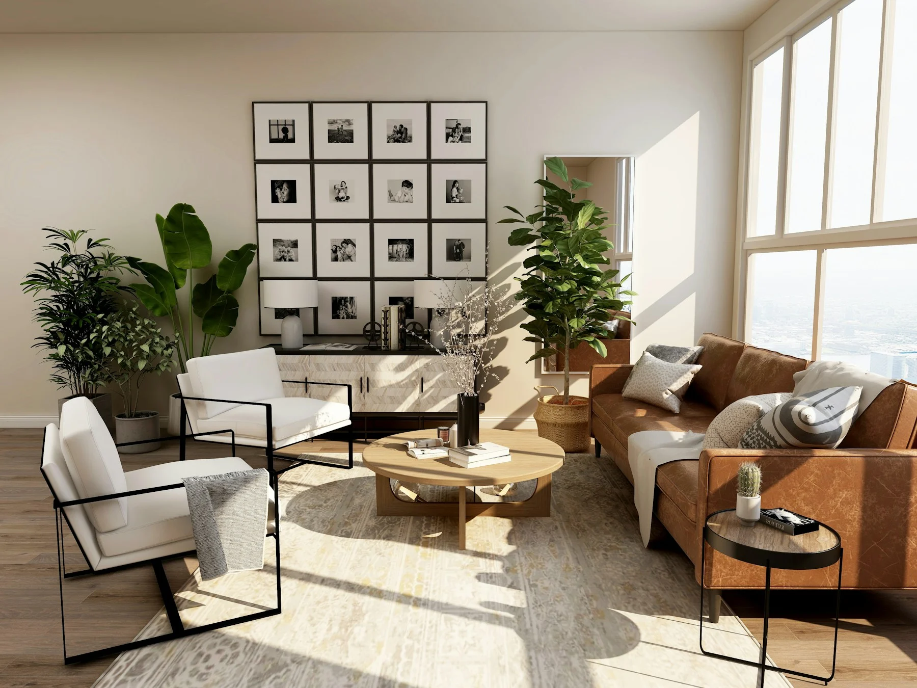 Sample modern living room